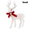 10/13/15 см Рождественский искусственный плюшевый олень Рождественский лось для украшения елки 2025 Navidad Домашний декор Годовой подарок