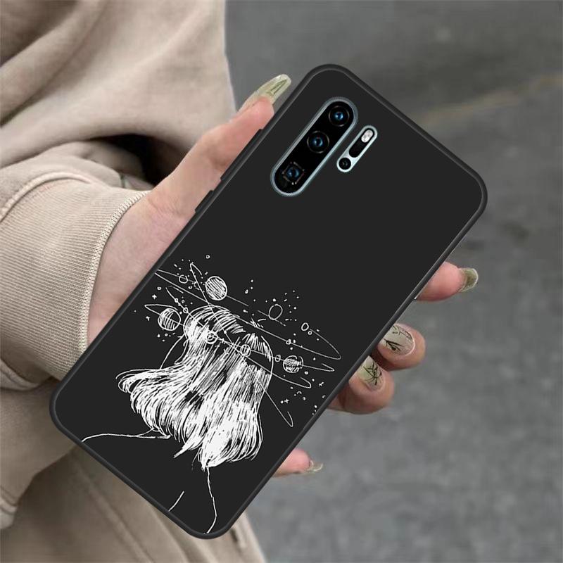 Эстетический чехол Planet для Huawei Nova 10 SE 9 11 11i 8i 3i 5T Y60 Y70 Y90 Y61 Y91 P20 P30 Pro P40 Lite