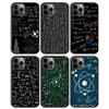 E mc2 Формула Математика Забавный Научный Чехол для Телефона для iPhone 17 Air 16 15 14 13 11 12 Pro Max Plus Оболочка Coque