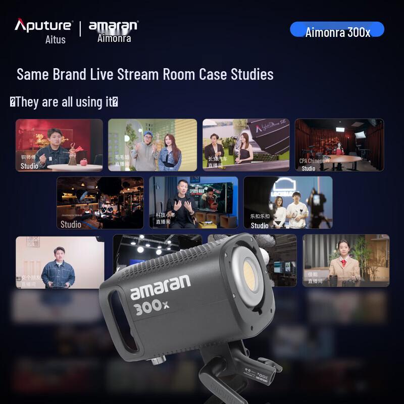 Светодиодный видеосвет Aputure Amaran 300x двухцветный