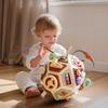 Монтессори Игрушка для раннего развития Малыш Развивающая доска Куб Игрушки 22-в-1 Сенсорная игрушка Монтессори для мальчиков и девочек 1-3 лет
