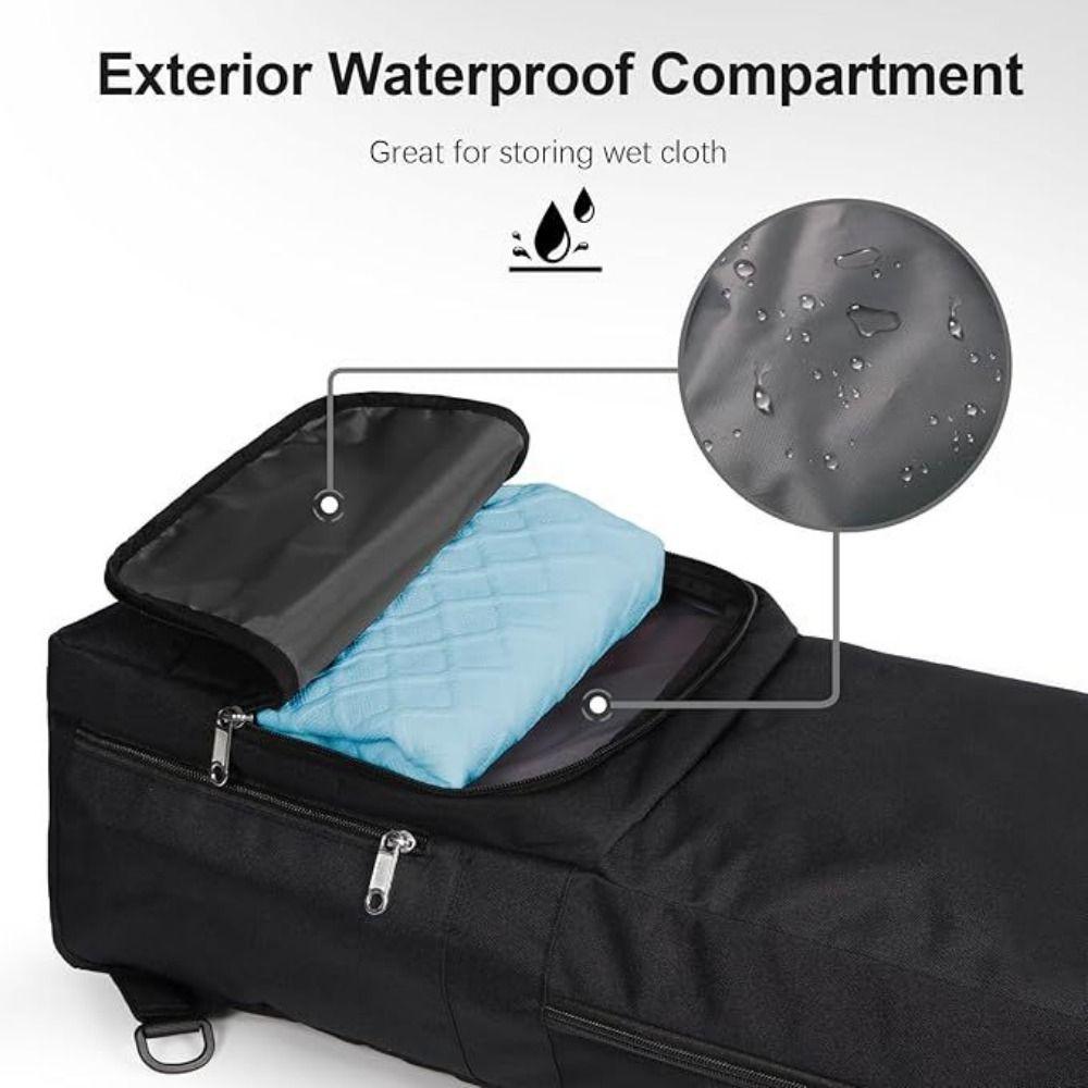 Water-Resistant Yoga Mat Bag Waterproof Mat Carrier Exercise Mat Shoulder Bag Exercise Accessory