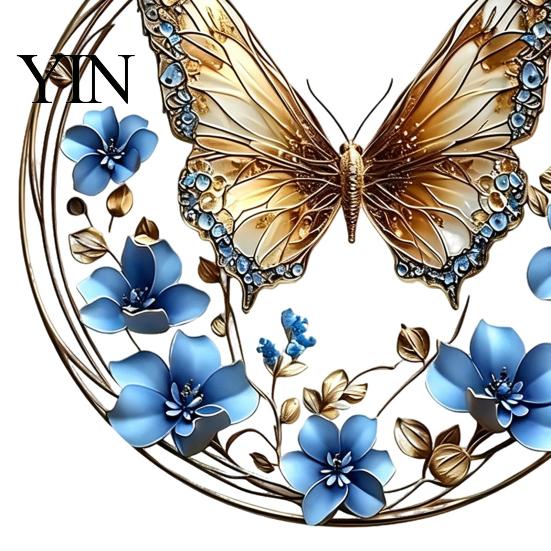 Decorative Light Catcher for Balcony Butterfly Acrylic Sun Catcher, Rainbow Hanging Decoration, Durable Prism Suncatcher Home Lanyard Ornament Living
