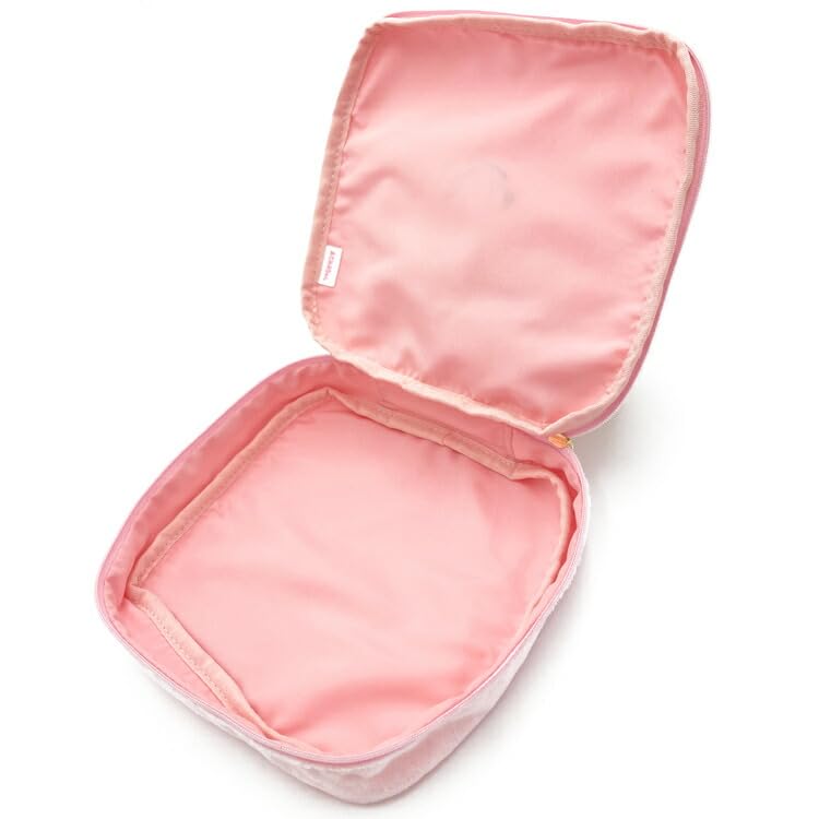 Santan Asamimi-chan Vanity Pouch, Cosmetic Pouch, Case, Bag, Small Item Organizer, Plenty of Storage, 330704