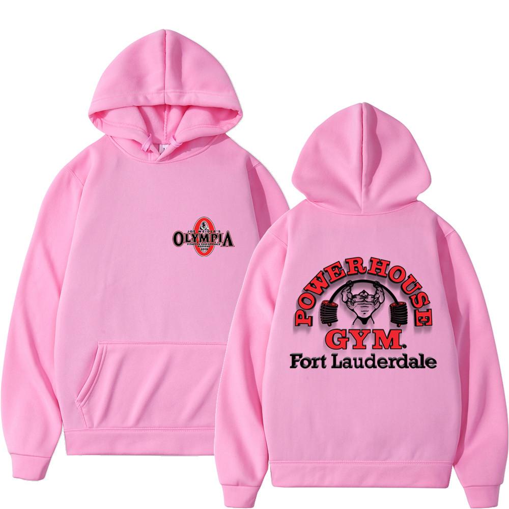 Зимняя OLYMPIA Gym Women Men Hoodie Oversize Y2K Unisex Jogger Punk Sportswear Clothing Fashion Streetwear