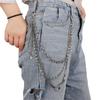 Rustproof Hip-hop Rivet Gothic Jeans Chain Pants KeyChain Wallet Chain Star Tassel Rock