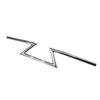 Мотоциклетный руль 22 мм 7/8" Хромированный Ретро Drag Handle Z-образный для Harley Sportster 1200 883 Touring Chopper Bobber