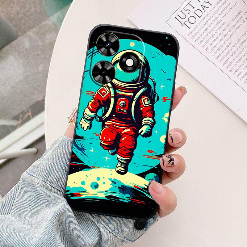 Чехол для телефона Tecno Spark 10 Pro, астронавт, силиконовый, защита камеры, задняя крышка для Tecno Spark10 5G 10Pro 4G, Funda Coque