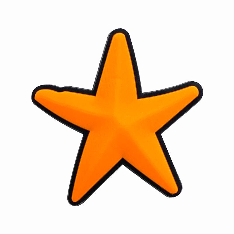 Брелоки для Crocs Серия «Океан»: ПВХ Мягкие Резиновые Пряжки для Обуви, Цветы для Обуви Своими Руками, Садовые Аксессуары для Обуви, Креативные Украшения.