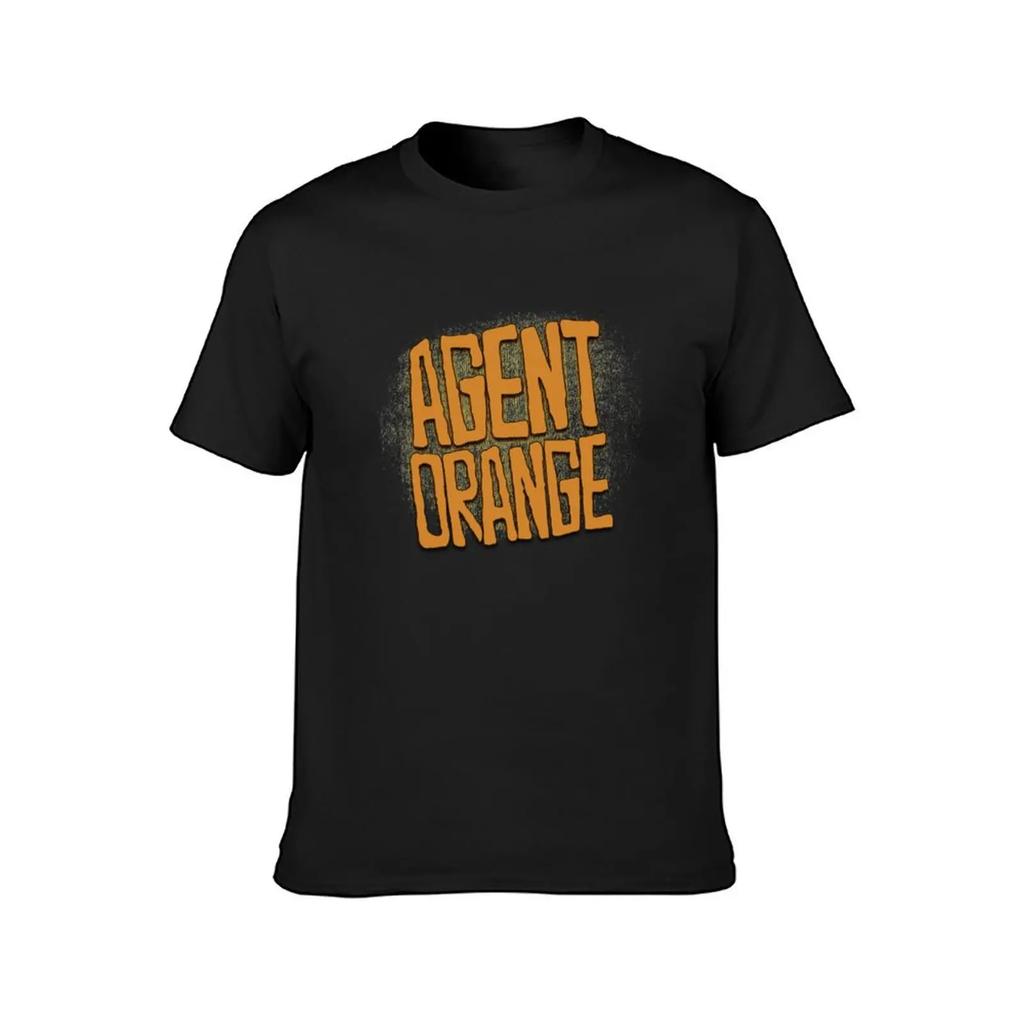Футболка Agent Orange аниме Эстетичная одежда мужские футболки с принтом 2025 новая модель