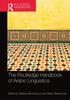 The The Routledge Handbook of Arabic Linguistics Book