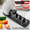 1pc 4 In 1 Multi Function Knife Sharpener Kitchen Adjustable Angle Grind Scissors Professional Grinding Machine Sharpening Tools