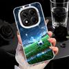 Football Soccer Ball Design Shockproof Phone Case for Xiaomi Redmi Note 15 14 13 12 Pro Plus 11 11S 11T 5G Cover Anti Fall Funda