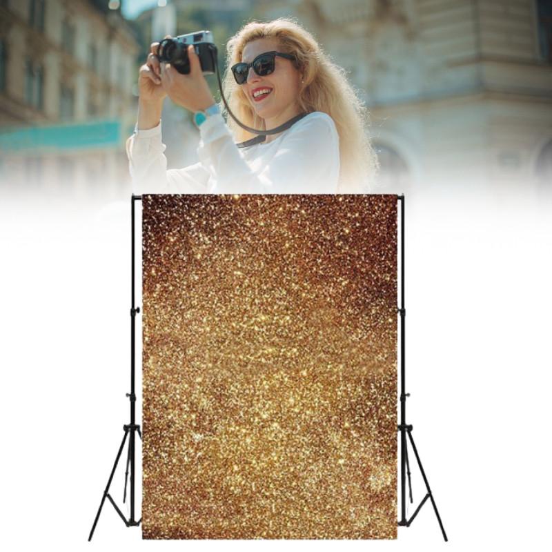 Золотой блестящий фотофон для рождественской вечеринки и свадебных фотосессий