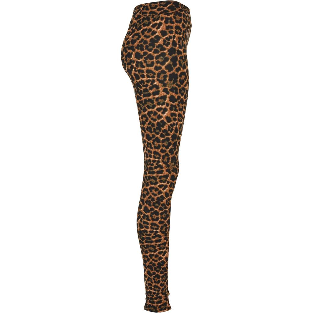 Urban Classics Womens/Ladies Soft Leopard Print Leggings
