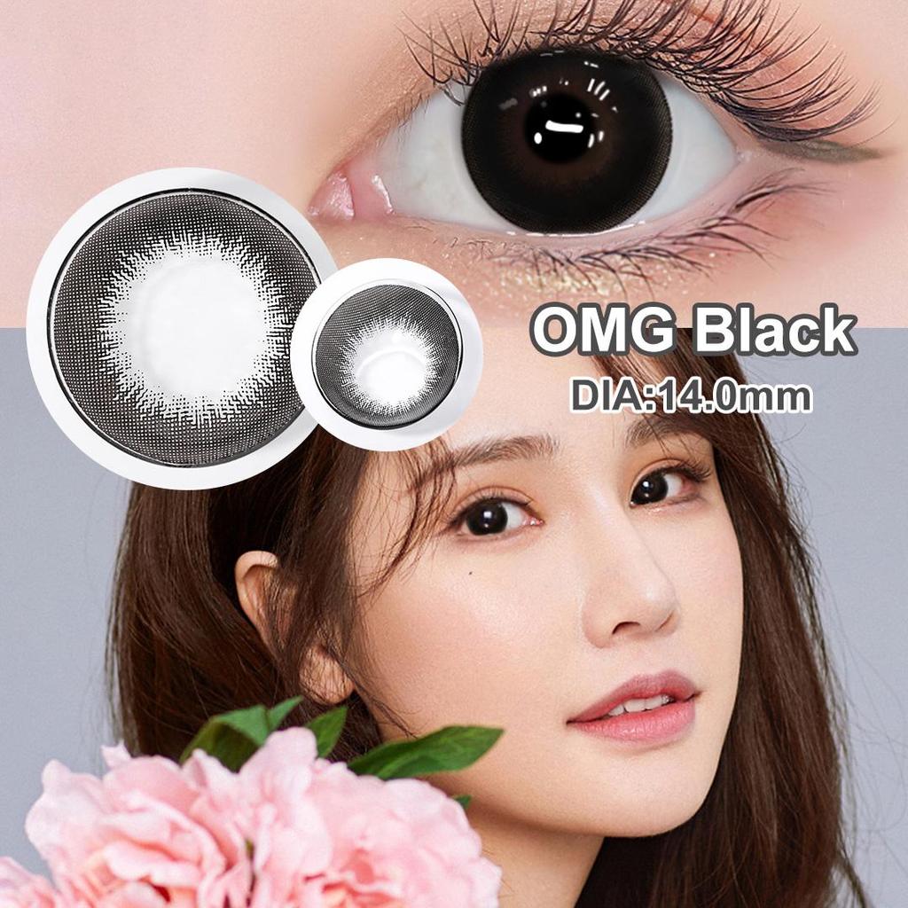 0~-6.00 Colored Contact Lense Magister 14mm Brown/Gray Natural Contact Lenses OMG Series