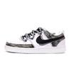 Nike Court Vision 1 Slip-Resistant Cushioning Wear-Resistant Low-Top Skateboard Shoes Men's Black White Gray DH2987-101(team488-)