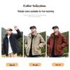 JEANSWEST Men's Winter Loose-Fit Padded Hooded Jacket