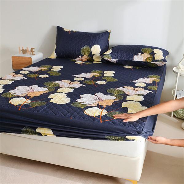 100% супер водонепроницаемый простынь с принтом, наматрасники с четырьмя углами и эластичным покрывалом, без наволочек