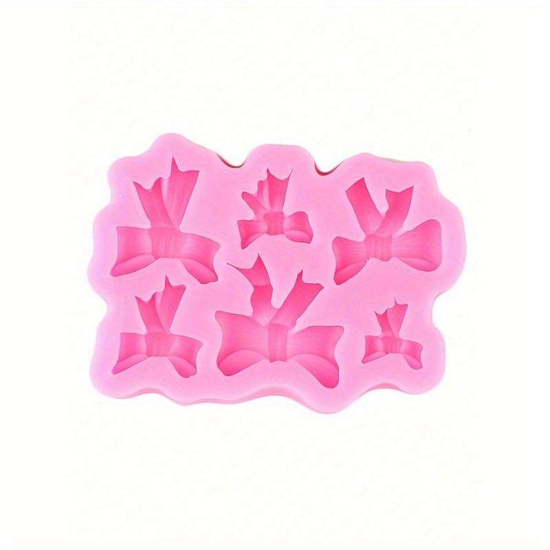Силиконовые формы для бантов, форма для помадки с бантом, формы для шоколадных конфет, глиняные формы, сделай сам, форма для выпечки на день рождения, свадьбу, вечеринку, инструменты для украшения торта