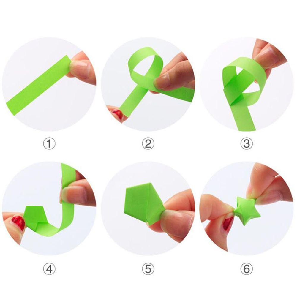 Искусство Ремесла Простой Узор Космическая Звезда Оригами Небо Звезды Бумага Бумажная Полоска Оригами Бумага