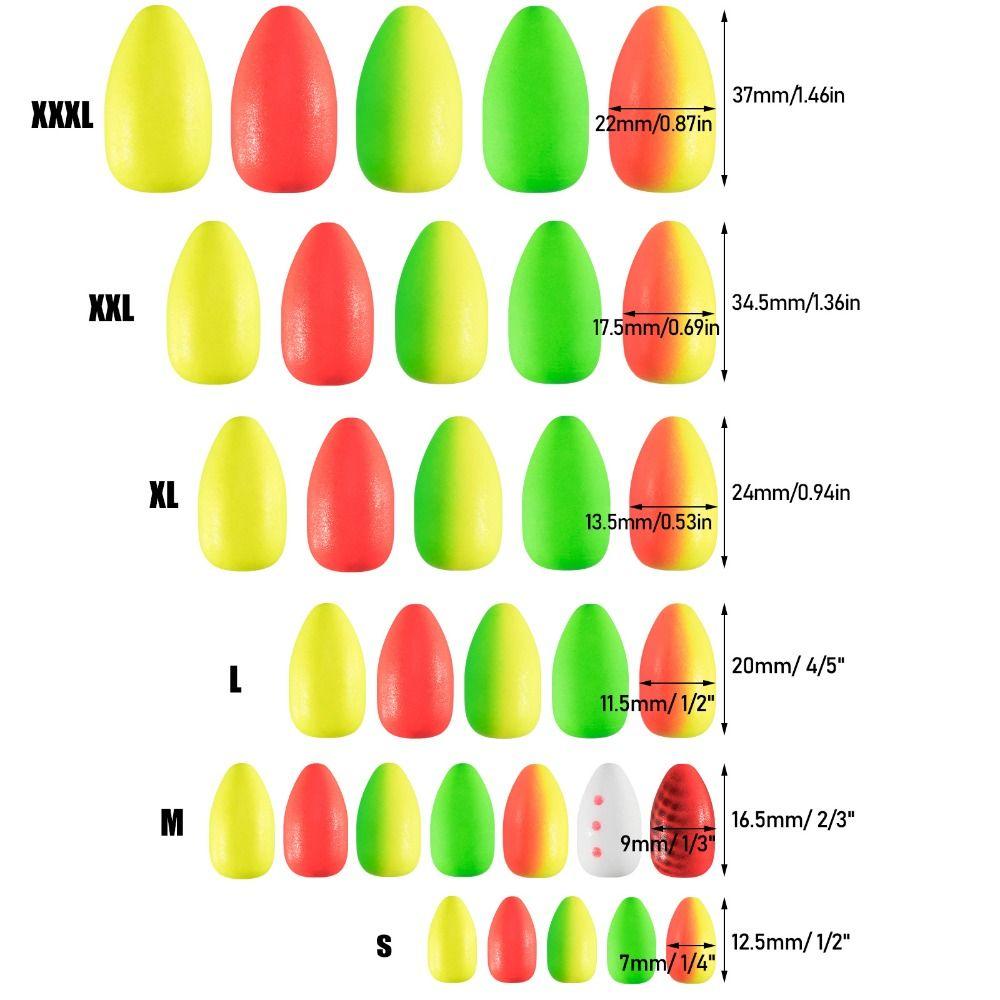30 шт конической формы поплавок из пенопласта для рыбалки высокая чувствительность буй-индикатор форели