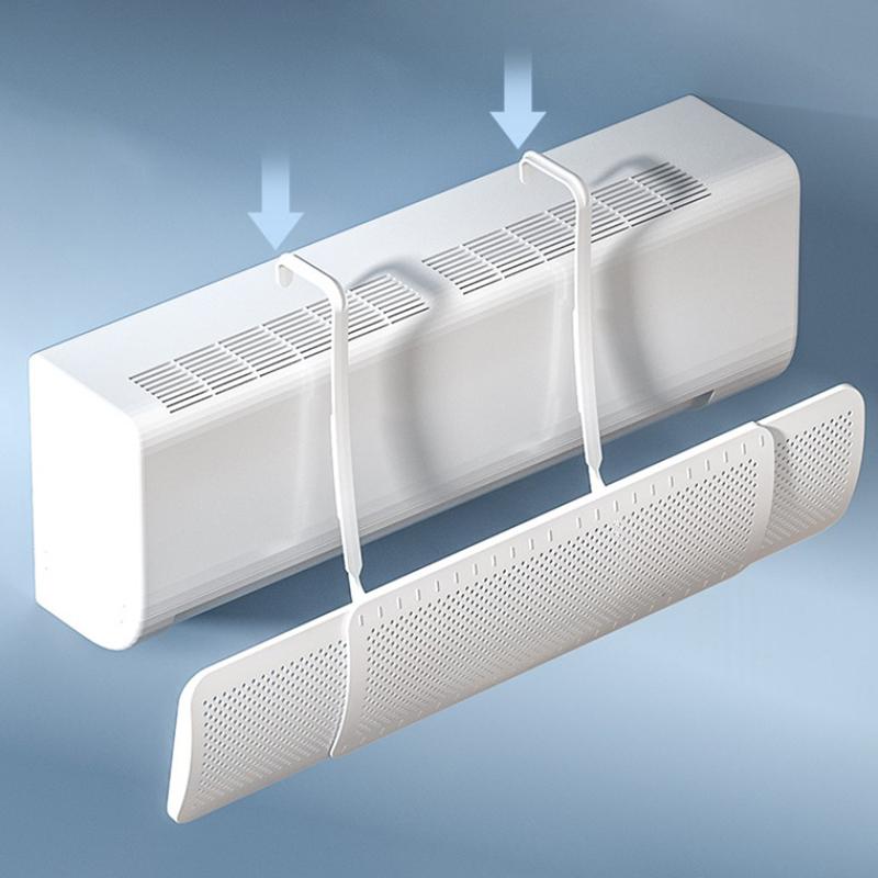 Avoid Punch Wind Deflector Straight Blow Outlet Wind Shields Wall-Mounted Air Conditioning Wind Deflector Scalable Universal