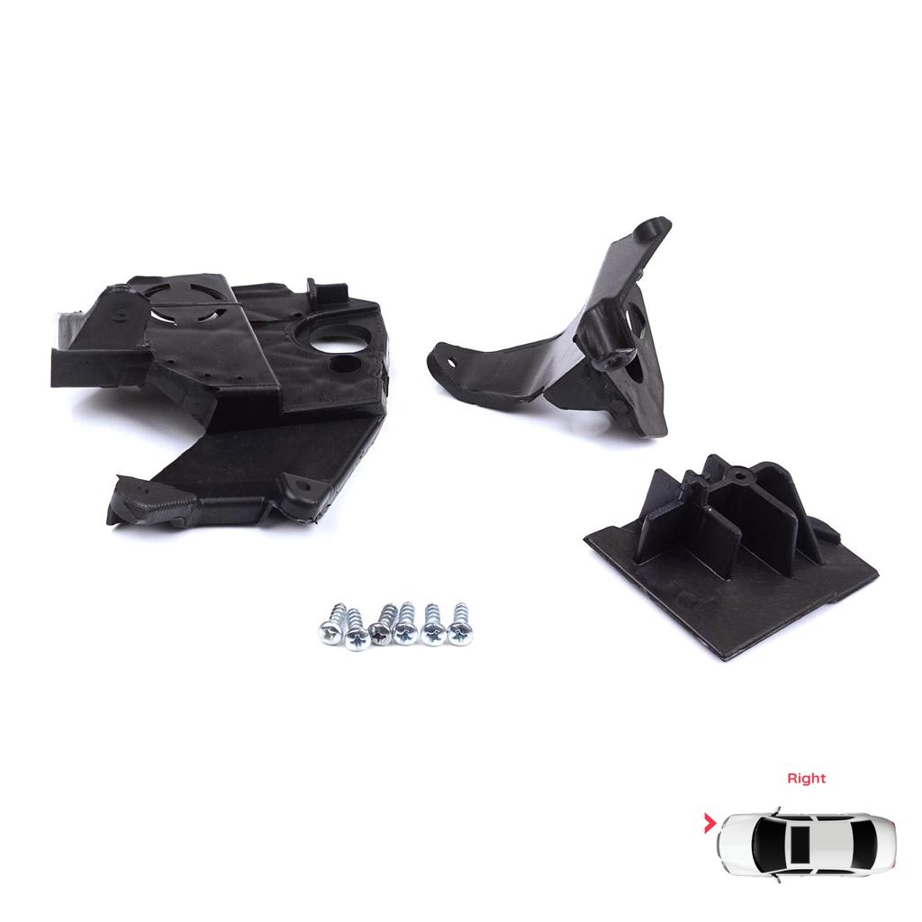 BHL584-2 Комплект кронштейнов для крепления фары, правая сторона для Peugeot 3008 5008 MK2 2016-2024 9814255780