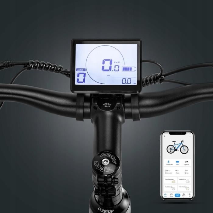 Электровелосипед Fafrees FM8 14.5Ah 36V 350W SHIMANO 9S APP колесо управления 27.5" Зеленый