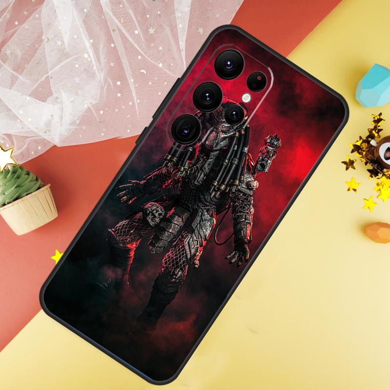 Чехол Alien Predator для Samsung Galaxy S23 Ultra S24 S22 S20 S21 FE Note 10 20 Ultra S8 S9 S10 Plus