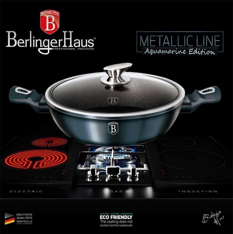 Garnek Granitowy 28Cm Berlinger Haus Aquamarine Line Bh-1877