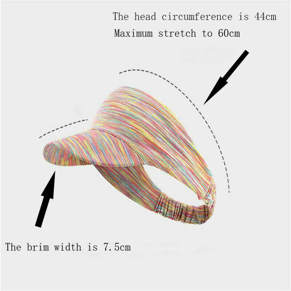 Модная теннисная гольф регулируемая спортивная повязка на голову солнцезащитный козырек пляжная кепка спортивная шляпа