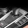 Украшение рамки переключения передач из углеродного волокна для BMW 5 серии GT F07 2010-2017, Стайлинг автомобиля, подъемные кнопки для оконного стекла, крышка