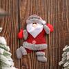 4pcs Snowman Christmas Tree Decoration Elk Christmas Tree Ornaments Christmas Pendant  New Year