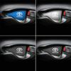 WTRK1 4pcs Car Interior Door Handle Bowl Frame Cover Trim Sticker For Toyota Prado Yaris Hilux Fortuner Corolla Camry Car stickers