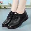 Retro Running Shoes Women's Anti-slip Fall New Lightweight Student Casual Sports Shoes Soft Leather Sole Low-top Shoes