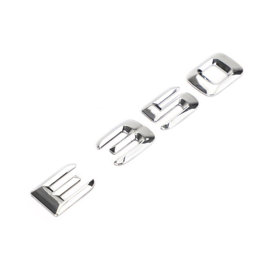 Задняя эмблема багажника Шильдик Наклейка Буквы C350 E200 E320 E350 E500 S500 S600 S63 Подходит для Mercedes Benz 2014-2015