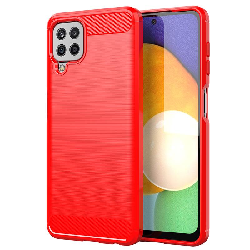 Для Samsung Galaxy A22 чехол из углеродного волокна противоударный силиконовый чехол для Samsung Galaxy A22 4G чехол для Galaxy A22 5G A32 A52 A72