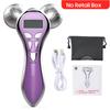 Electric Facial Beauty Instrument Micro Current Face Lifting Roller Massager EMS Skin Tighten Machine V Face Beauty Device
