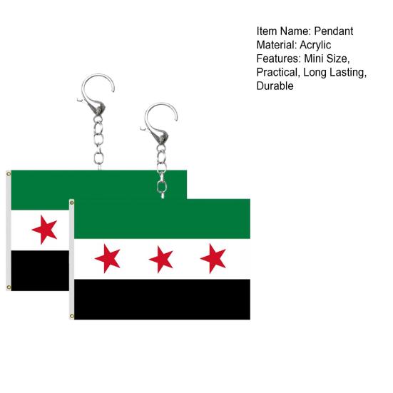 2 шт. автомобильные флаги подвески подвесные украшения высокая прочность яркий цвет