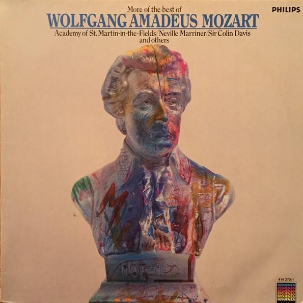 Виниловая пластинка WOLFGANG AMADEUS MOZART - More Of The Best Of Wolfgang Amadeu 4162731 PHILIPS 1985 Нидерланды Классика Б/у