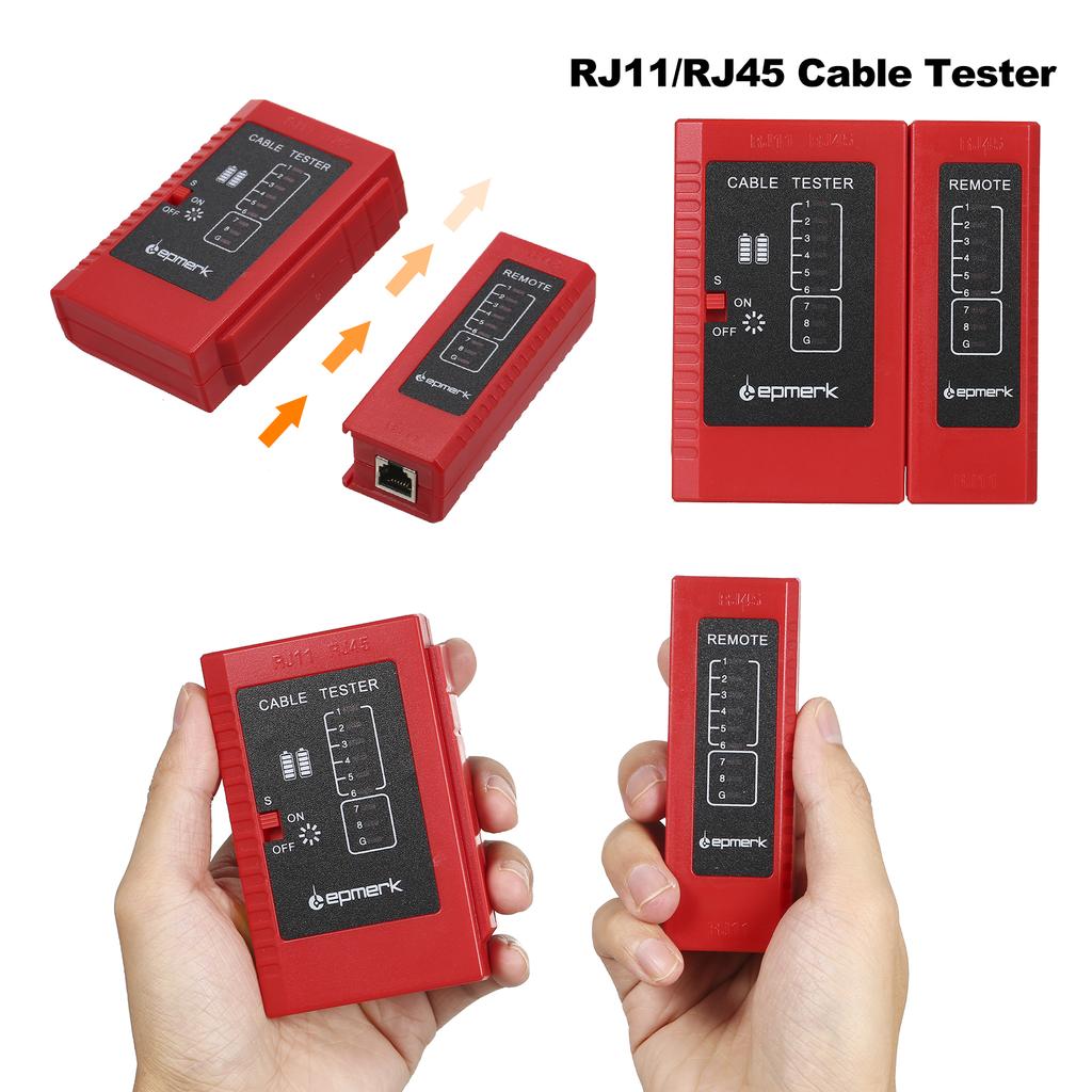 Набор инструментов для обжима RJ45 «Все в одном», инструмент для обжима для проходов Cat5e Cat6 Cat6a