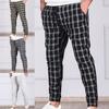 Брюки Спортивные штаны в сетку Повседневные энергичные повседневные клетчатые осенние брюки для занятий спортом