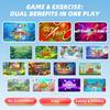 VILCORN Smart Motion Sensing Game Console, Interactive Active Play System for Kids and Family Fitness Games