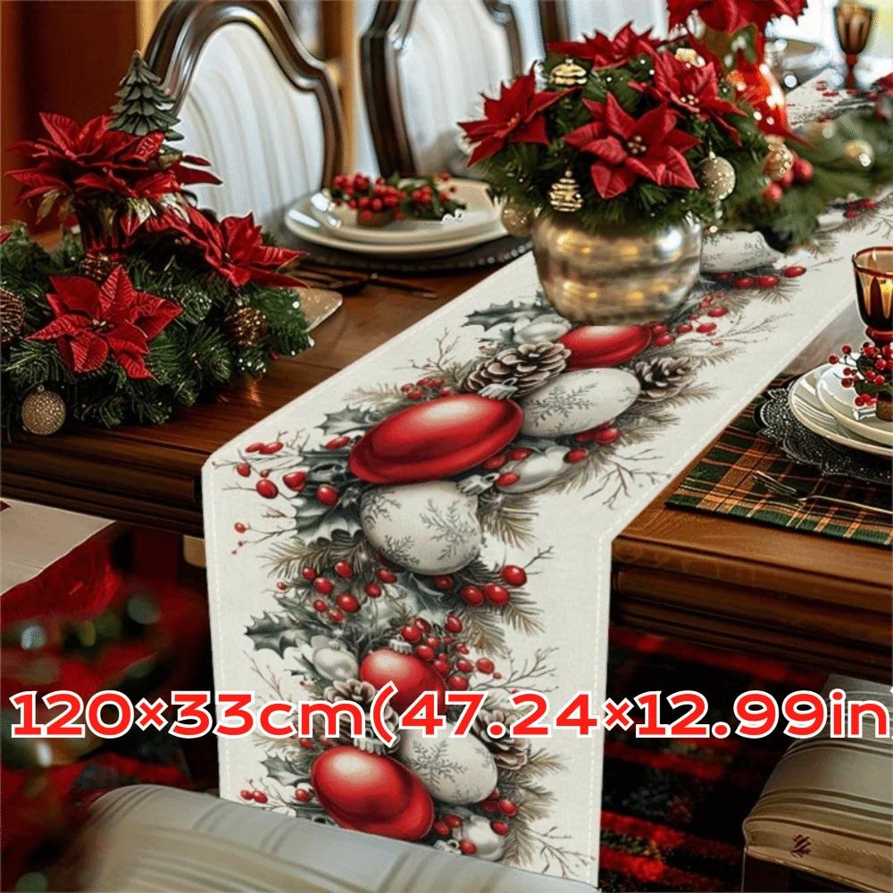 Новогодний Рождественский Скатерть Рождественская Вечеринка Navidad Подарок Рождественское Флажок Стола Чехол Флажка Рождественские Украшения