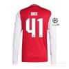 2025-2026 Premier League UEFA Champions Long Sleeve Soccer Jersey Men Arsenal Barcelona Real Madrid Liverpool FC