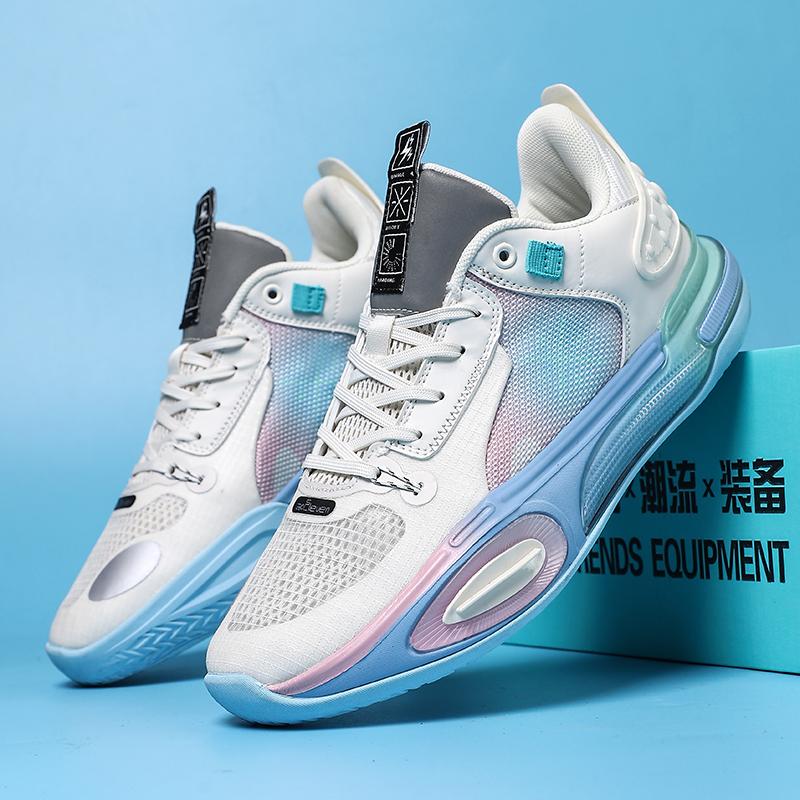 High-quality Men's Basketball Shoes Men Women Unisex Casual Sports Shoes Outdoor Basketball Training Shoes Kids Sneakers Male