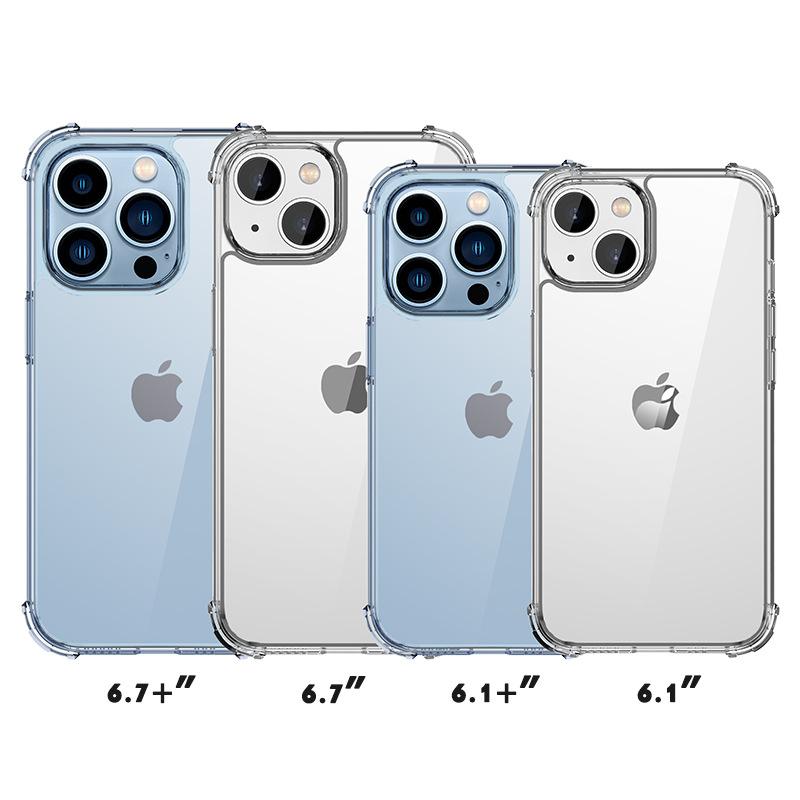Чехол для мобильного телефона Spot iphone14 прозрачный новая модель подходит для apple 14promax защитный чехол плюс подушка безопасности защита от падения