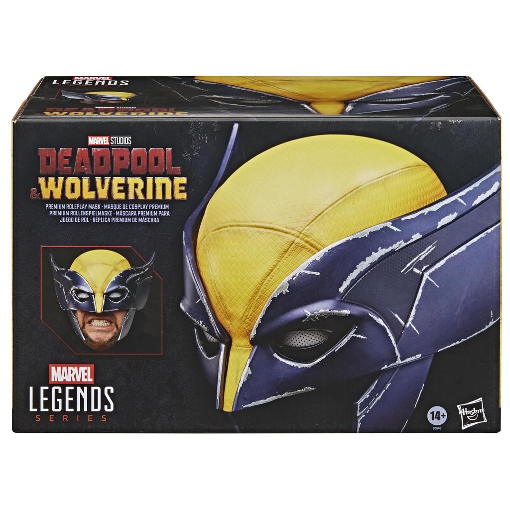Hasbro Marvel Legends Серия Росомаха Премиум Маска для Ролевых Игр, Кино Реквизит, Коллекционный Предмет для Взрослых G0646 (аутентичный)