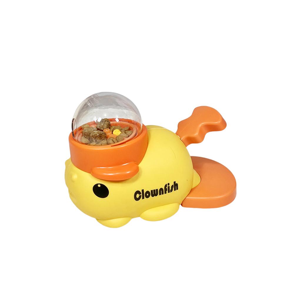 Кормушка для собак, мультяшный дизайн утки, головоломка для лакомств для питомцев, нескользящая, автоматический диспенсер корма для щенков, собак, кошек, игрушка, аксессуар для собак